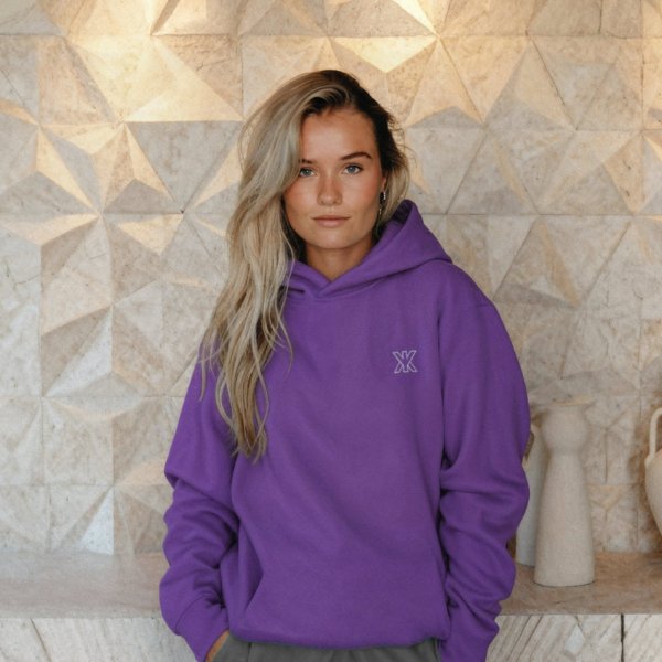 Icon hoodie purple | unisex